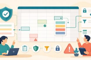 Excelのデータ入力規則で入力ミスを防ぐ方法の図解