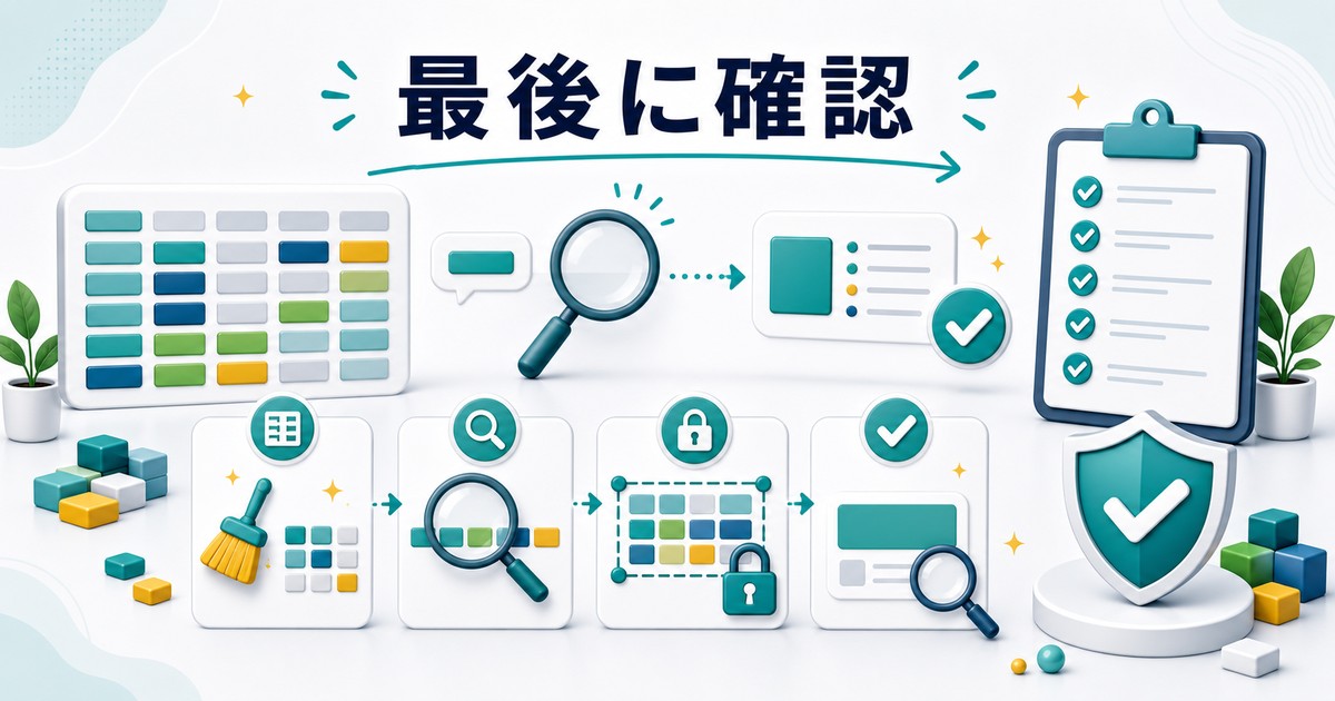 検索関数を使う前に最後に確認するポイントの図解