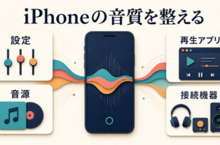 iPhoneの音質を設定・音源・再生アプリ・接続機器から整える方法