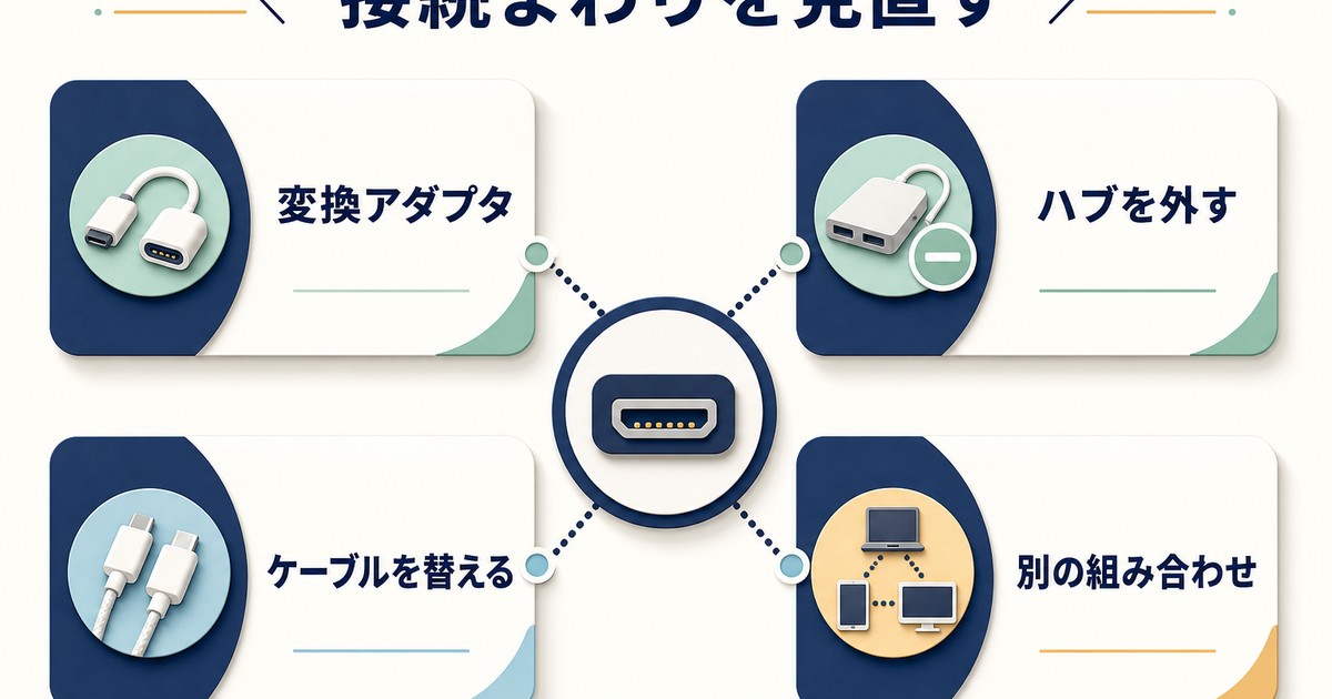接続まわりを切り分ける確認項目