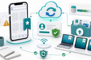 iPhoneのSafariでブックマークやお気に入りが消える時にiCloud同期容量Appleアカウントネットワークバックアップを確認するアイキャッチ画像