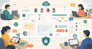 Microsoft Loopで共同編集ワークスペースを活用する方法の図解