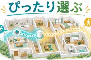 Wi-Fiの周波数帯を用途に合わせて選ぶ方法の図解
