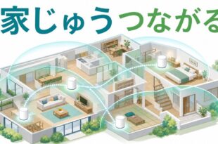 Wi-Fiメッシュルーターの選び方と設置を家全体で考える図解