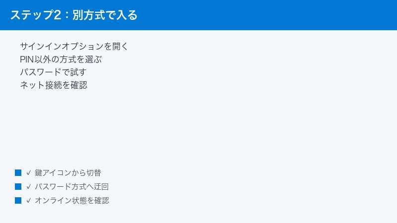 Windows 11 Sign In Options Key Icon PIN Password Switch Network Online Check