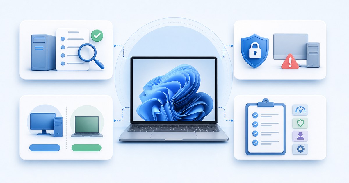 Windowsのアップグレード判断古いOSの安全性OS選び機能比較を整理したFAQ図解