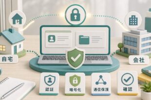 Windowsで安全なVPN接続を設定して確認する図解