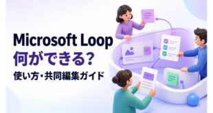 Microsoft Loopでできることと共同編集の使い方を示すアイキャッチ